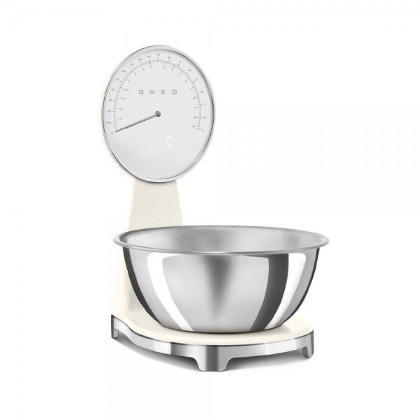 Balança de Cozinha Analógica e Digital SMEG KSF01CRWW Balança de Cozinha Analógica e Digital SMEG KSF01CRWW