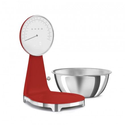 Balana de Cozinha Analgica e Digital SMEG KSF01RDWW
