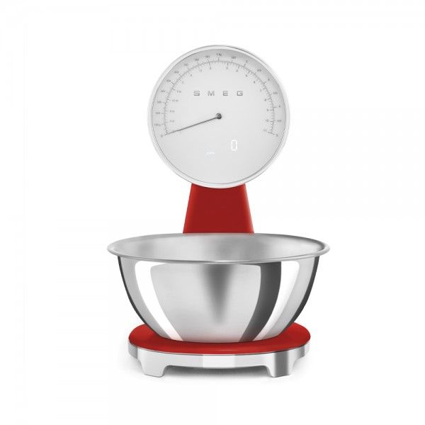 Balana de Cozinha Analgica e Digital SMEG KSF01RDWW