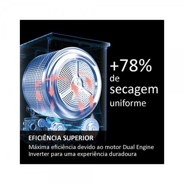 M�quina de Secar Roupa HAIER HD90-A3Q397U1