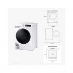 Mquina de Lavar e Secar Roupa SAMSUNG WD11DG6B85BEU3