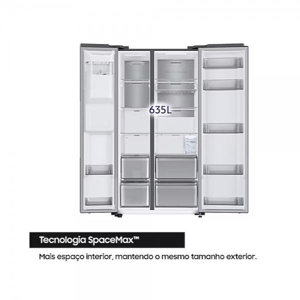 Frigorfico Americano SAMSUNG RS64DG53M3SLEF
