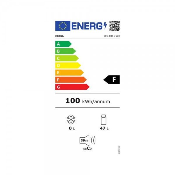 Mini- Frigorfico EDESA EFS-0411 WH
