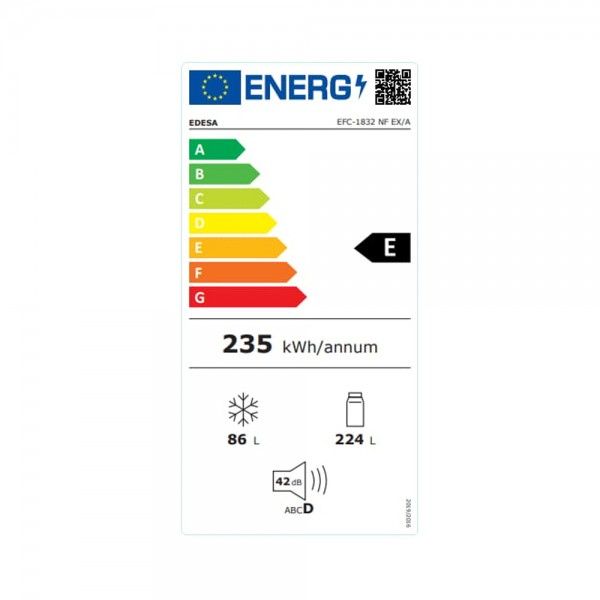 Frigorfico Combinado EDESA EFC1832NFEX