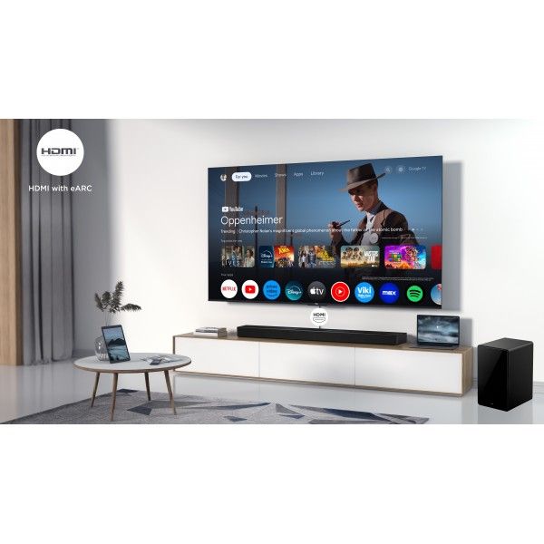Soundbar TCL Q75HE (5.1.2 Canais - Dolby Atmos)
