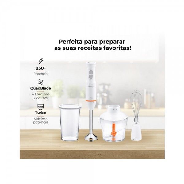 Varinha Mgica com Acessrios FLAMA BlendEasy QuadBlade 2052FL
