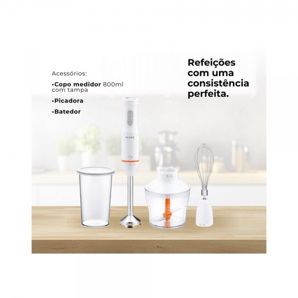 Varinha Mgica com Acessrios FLAMA BlendEasy QuadBlade 2052FL