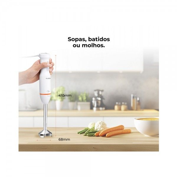 Varinha Mgica com Acessrios FLAMA BlendEasy QuadBlade 2052FL