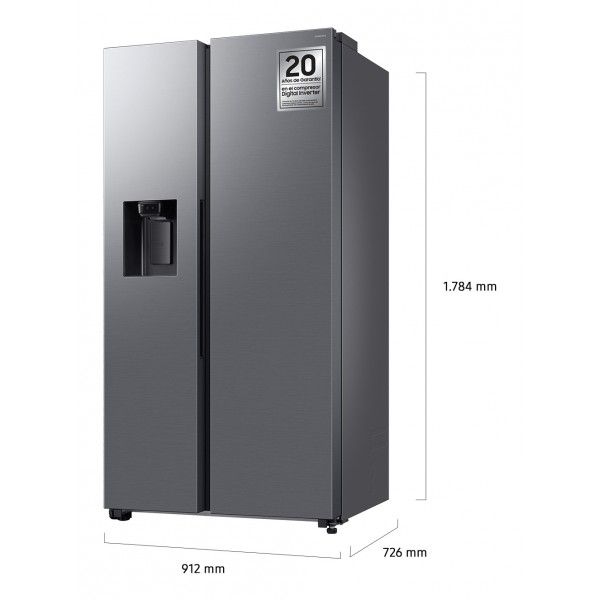 Frigorífico Americano SAMSUNG RS70F64KDTEF Frigorífico Americano SAMSUNG RS70F64KDTEF