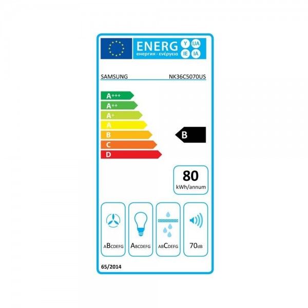 Exaustor de Parede SAMSUNG NK36C5070US/UR