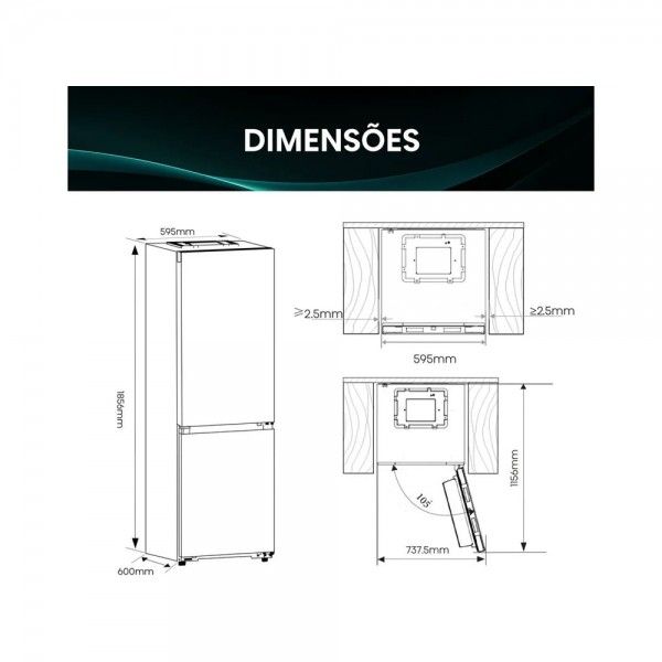 Frigorfico Combinado HISENSE RB3K330SAIC