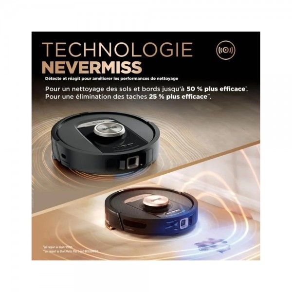 Aspirador Robot com Mopa SHARK PowerDetect NeverTouch Pro 2-in-1 Saug RV2800ZEEU