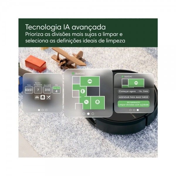 Aspirador Rob IROBOT Roomba Plus 505 Combo + Base Autowash N185040