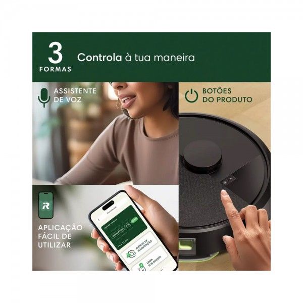 Aspirador Rob IROBOT Roomba Combo 105 + Base AutoEmpt Y351040