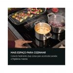 Placa de Induo com Exaustor AEG TH84CB03FB