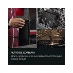 Placa de Induo com Exaustor AEG TH84CB03FB