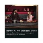 Placa de Induo com Exaustor AEG TH84CB03FB