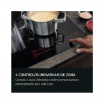 Placa de Induo com Exaustor AEG TH84CB03FB