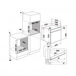 Forno HOTPOINT HAO3 K58HSU1 X