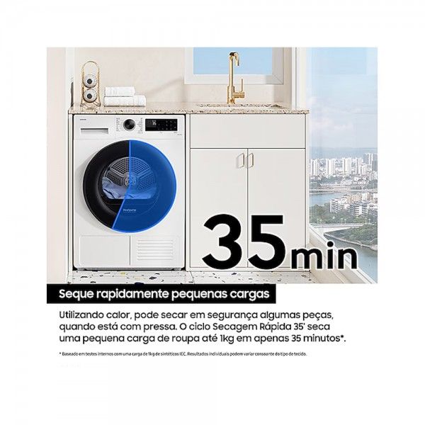 Mquina de Secar Roupa SAMSUNG DV90DG52A0AEEP