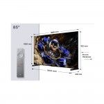 TV TCL 85" 85X11K (QLED - MiniLED -  4K Ultra HD - Smart TV - 216 cm)