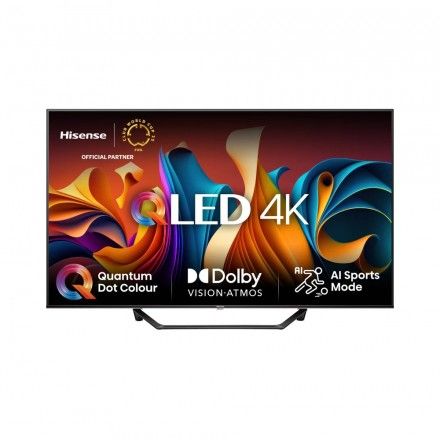 TV HISENSE 65 65A7NQ (QLED - 4K Ultra HD - Smart TV - 165 cm)
