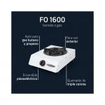 Fogo a Gs Porttil ORBEGOZO FO 1600