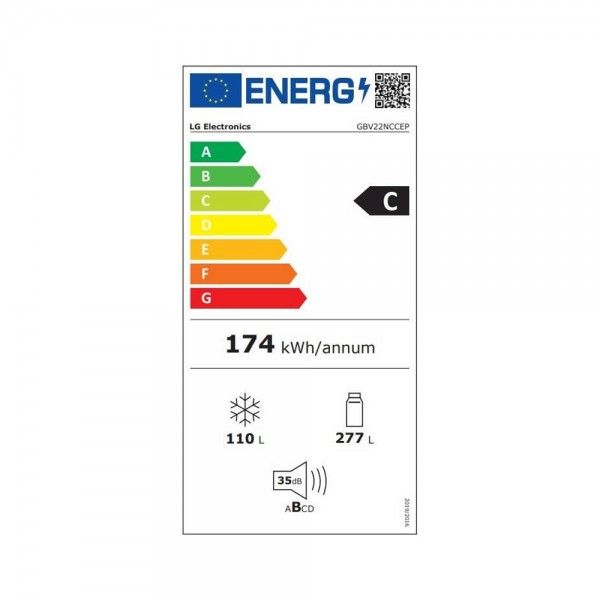 Frigorfico Combinado LG GBV22NCCEP