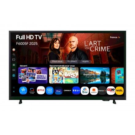 TV SAMSUNG 27 TU27F6005FKXXC (LED - Full HD - Smart TV - 68 cm)