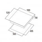Placa de Induo CATA IB 6304 BK /A