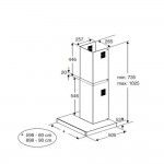 Exaustor BEKO BHCB91622BXH