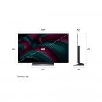 TV LG 48" OLED48C56LB (OLED evo - UHD 4K - Smart TV - 122 cm)