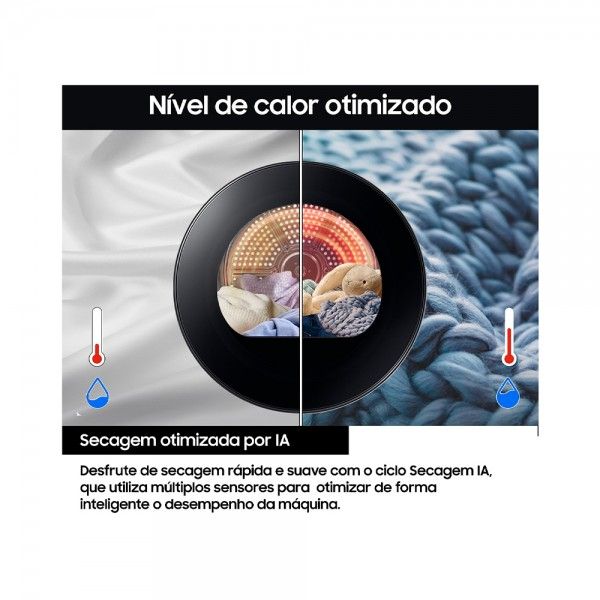 Mquina de Secar Roupa SAMSUNG DV16DG8600BWU3