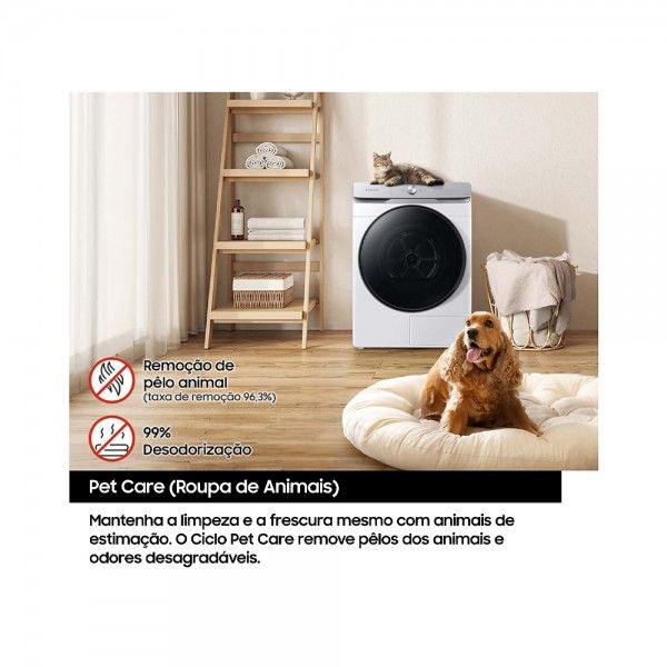 Mquina de Secar Roupa SAMSUNG DV16DG8600BWU3