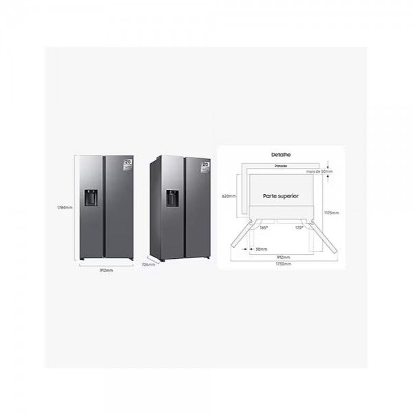 Frigorfico Americano SAMSUNG RS70F64KETEF