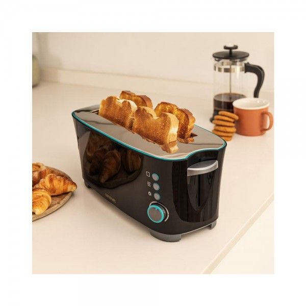 Torradeira CECOTEC CECOTEC TOAST&TASTE EXTRA DOUBLE B 02180