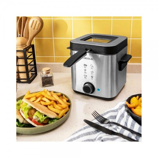 Fritadeira com leo CECOTEC Cleanfry Advance 1500 03102