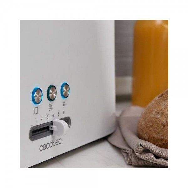 Torradeira CECOTEC Toast&Taste 9000 Double White 03188