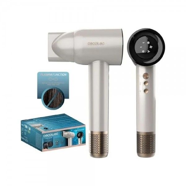 Secador de Cabelo CECOTEC IoniCare RockStar Nano IonTech Champagne 101445