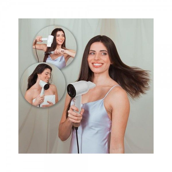 Secador de Cabelo CECOTEC IoniCare RockStar Nano IonTech Champagne 101445 Secador de Cabelo CECOTEC IoniCare RockStar Nano IonTech Champagne 101445