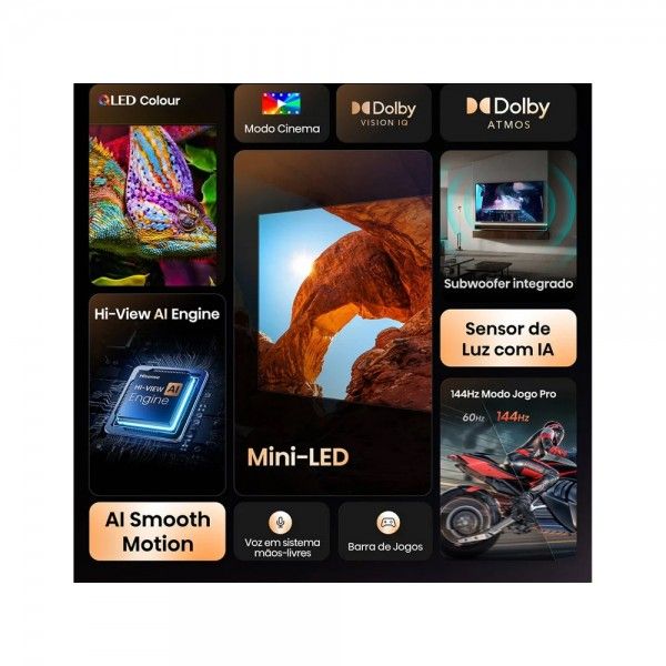 TV HISENSE 55