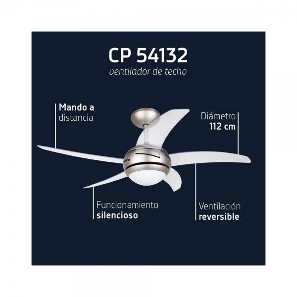 Ventoinha de Teto ORBEGOZO CP 54132