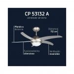 Ventoinha de Teto ORBEGOZO CP 53132 A