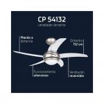 Ventoinha de Teto ORBEGOZO CP 54132