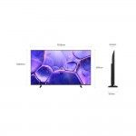 TV SAMSUNG 43" TU43U8005FU (LED - UHD 4K - SmartTV - 109 cm)