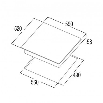 Placa de Indu��o CATA IB 6403E2 BK