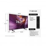 TV SAMSUNG 77" TQ77S85FAEXXC (OLED - UHD 4K - SmartTV - 196 cm)