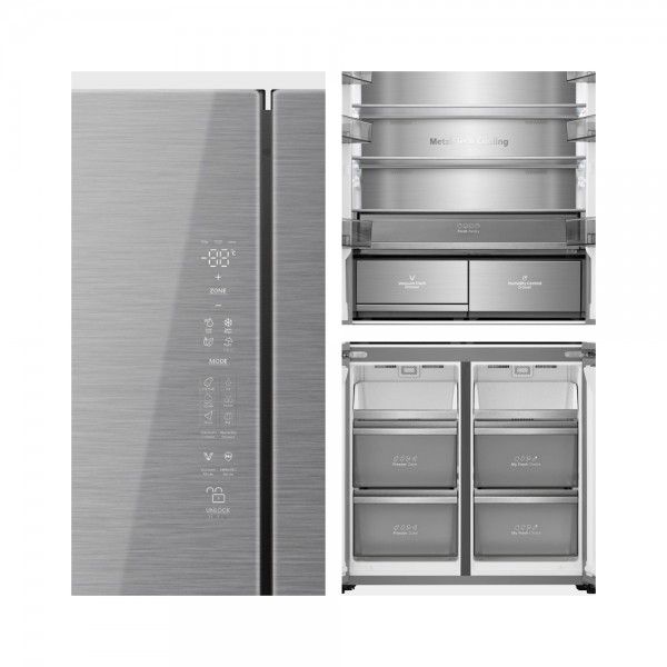 Frigorfico Americano HISENSE RQ5P605NSVE