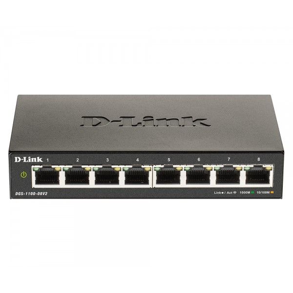 SWITCH D-LINK DGS-1100-08V2