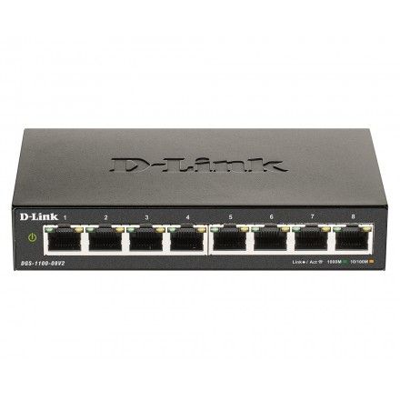 SWITCH D-LINK DGS-1100-08V2